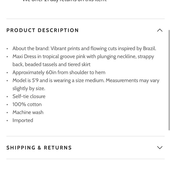 Farm Rio Maxi Dress - Picture 3 of 3